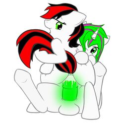 cum glowing my_little_pony rainbow ry stick vector