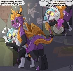 absurd_res activision alternative_fashion anal anal_sex anus arctic_wolf ass balls big_penis blush bodily_fluids canid canine canis claws clothed clothing cum cum_inside digital_media_(artwork) dragon duo erection european_mythology feral fuf fur genital_fluids genitals goth hair hi_res horn inflation inflation legwear makeup male male/male male_penetrated male_penetrating male_penetrating_male mammal mythological_creature mythological_scalie mythology open_mouth outside_sex penetration penile penis punk purple_body raaf_helder_(character) scalie sex small_but_hung smile spikes spyro spyro_the_dragon tagme tail text tongue western_dragon white_body white_fur wings wolf
