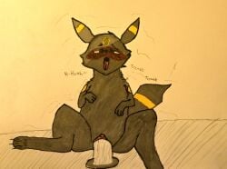 canid canine dildo dildo_in_vagina dildo_insertion dildo_sitting eeveelution female feral generation_2_pokemon genitals hi_res humanoid_genitalia humanoid_genitalia_on_feral humanoid_vulva humanoid_vulva_on_feral mammal masturbation nintendo penetration pokemon pokemon_(species) sex_toy sex_toy_in_vagina sex_toy_insertion solo traditional_media_(artwork) umbreon vaginal_penetration vaginal_penetration vulva