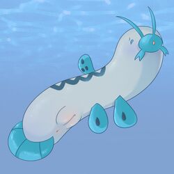 anus barboach female nintendo pokemon pussy solo underwater video_games