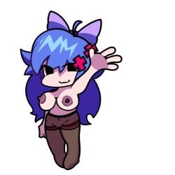 1girls areolae artist_request big_breasts black_eyes blue_hair breasts female female_only fnf fnf_mod fnf_mods friday_night_funkin friday_night_funkin_mod light-skinned_female light_skin moana_melville naked_female nipples oc oc_culero original_character pussy sex sexy tagme tits white_background