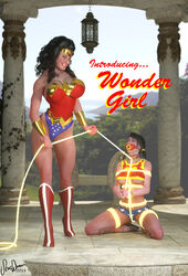 2014 2girls 3d actress amazon bondage breasts celebrity collar dark_hair dc dc_comics diana_prince dominatrix donna_troy drool female female_only femdom gag gagged high_heels huge_breasts kneeling lasso lasso_of_truth long_hair looking_down looking_up lynda_carter medium_breasts multiple_girls nipples outdoors red_fingernails red_lipstick restrained rope sandals scatwoman slave smiling tiara tied tied_hair tongue tongue_out twintails wonder_girl wonder_woman wonder_woman_(1975) wonder_woman_(lynda_carter) wonder_woman_(series) yuri