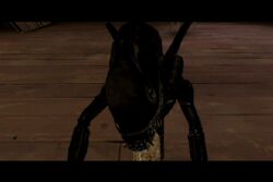 3d alien alien_(franchise) alien_only alien_vs_predator ambiguous_gender animated blowjob drsix777 fellatio interspecies male oral oral_sex penis predator_(franchise) tail xenomorph yautja