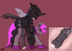 anal changeling cum friendship_is_magic furry gay holes internal male meggchan my_little_pony no_humans original_character penis