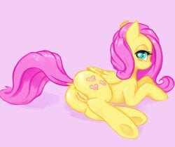 cutie_mark equine female fluttershy_(mlp) friendship_is_magic hikxie horse my_little_pony pony pussy straight_hair