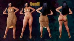 cardi b fan art