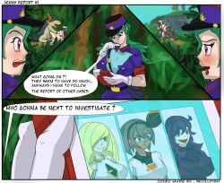 clothed comic cumflation forest horse jenny_pokemon stalker story