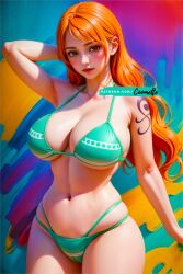 ai_generated coomette female female_only nami_(one_piece) one_piece