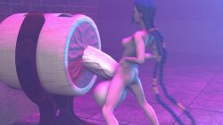 3d 3d_animation animated arcane artificial_vagina barrel fleshlight futa_focus futa_only futanari jinx_(league_of_legends) league_of_legends masturbation moonys sex_toy sfm shorter_than_30_seconds solo_futa tagme thrusting video