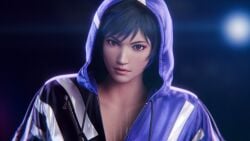 1girls 3d after_sex cum cum_on_body cum_on_breasts cum_on_chest esk female female_only reina_mishima solo tekken tekken_8