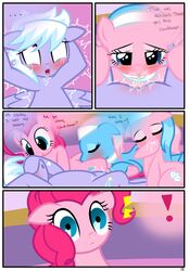 ahe_gao aloe_(mlp) blush cloud_chaser_(mlp) comic cunnilingus dialog earth_pony equine female female_only friendship_is_magic fur hi_res horse lotus_blossom multiple_females my_little_pony oral oral_sex pegasus pinkie_pie_(mlp) pony pussy pussy_juice pyruvate sex straight_hair tear text tongue vaginal_penetration wings yuri