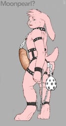 a_link_to_the_past bondage bound bunny_link chains egg lagomorph link male mot nude penis piercing rabbit rabbit_link solo the_legend_of_zelda uncut video_games