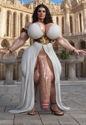 ai_generated big_breasts big_penis futa_only futanari gwee huge_cock large_breasts muscular strong taller_girl