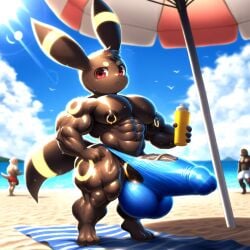 1anthro 1boy 1man 1pokemon 3_toes 4_fingers abs ai_generated almost_naked anthro anthro_male anthro_only balls balls_outline ballsack bara bara_kid bara_tiddies bara_tits barely_contained barely_contained_penis beach biceps big_balls big_bulge big_cock big_dick big_muscles big_pecs big_penis big_testicles boner broad_shoulders bulge calves cock cock_ring cub cute cute_boy cute_face deltoids dick erect_penis erection exposed_penis fat_balls fat_cock fat_penis flexing frown glistening_body glistening_fur hand_on_hips hard_nipples huge_balls huge_cock huge_testicles hyper_balls hyper_bulge hyper_cock hyper_penis hyper_testicles large_cock large_dick large_pecs large_pectorals large_penis looking_at_viewer male male_anthro male_chest male_feet male_focus male_nipples male_only male_swimwear man_boobs man_breasts man_tits manly muscle muscle_boy muscles muscular muscular_anthro muscular_male nai_diffusion nipple_rings nuts nutsack open_smile outdoors outside pecs pectorals penis_outline pokemon pokemon_(species) posing posing_for_the_viewer proud red_eyes scrotum shameless shiny_skin short_hair shortstack skintight small_but_hung small_but_hyper solo solo_male standing stocky stretched_clothing swollen_balls tail testicles theblockhead thick thick_hips thick_legs thick_penis thick_thighs thong_only tight_fit umbreon vein veins veins_on_dick veiny veiny_balls veiny_cock veiny_muscles veiny_penis veiny_testicles wet wet_body wide_hips young young_male