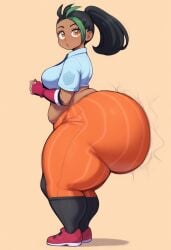 ai_generated big_ass bottom_heavy chubby gigantic_ass gvukub huge_ass nemona_(pokemon) nintendo plump pokemon thick_thighs