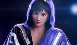 1girls 3d after_sex cum cum_on_body cum_on_breasts cum_on_chest esk female female_only reina_mishima solo tekken tekken_8