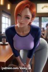 1female 1girls ai_generated american american_female ben_10 clothed_female clothes clothing female female_only fully_clothed fully_clothed_female ginger green_eyes green_eyes_female gwen_tennyson hourglass_figure human human_female klexyai no_text orange_hair orange_hair_female red_hair red_hair_female short_hair short_hair_female solo solo_female tagme twitter_link voluptuous voluptuous_female