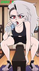 human loona from helluva boss by ends34