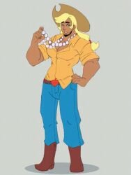 applejack (mlp) from friendship is magic by bimbophi