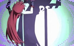 1girls animated anime big_ass big_breasts blue_eyes demon_girl female high_school_dxd naked naked_female nipples nude nude_female pole_dancing red_hair rias_gremory sexy sexy_body sexy_pose stripper_pole