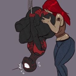 mary jane watson from marvel by lewdbeef