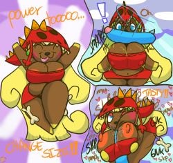 edith up (rayman) from animal crossing by klutzatdusk