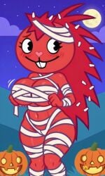 flaky (htf) from halloween by kez-the-jetser
