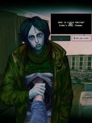 coat guy (no, i'm not a human) from no, i'm not a human by snow6erry3