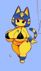 ankha from animal crossing by sigruku