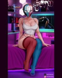 joy (payday 2) from payday by valentinasensei