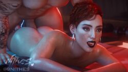 1boy 1girls 3d ambiguous_penetration anal anal_sex animated aurore_cassel beauty_mark big_ass big_butt black_lipstick bouncing_ass cd_projekt_red clapping_ass clapping_cheeks completely_nude_female cyberpunk_2077 cyberpunk_2077:_phantom_liberty earrings female female_focus female_penetrated fucked_from_behind fucked_senseless intense_sex jiggling_ass light-skinned_female light-skinned_male lipstick makeup male male/female male_penetrating_female mole muscular muscular_male naked naked_female nithes no_sound nude nude_female penetration pleasure_face pleasured prone_bone pronebone red_hair sex sex_from_behind short_hair short_hair_female short_video shorter_than_30_seconds straight straight_sex tagme tattooed_arm video