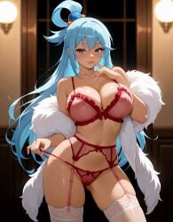 aqua (konosuba) from kono subarashii sekai ni shukufuku wo! by payop