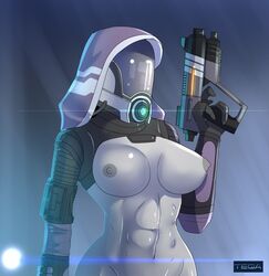 quarian from mass effect by teqa