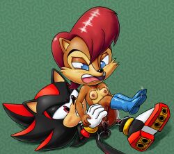 sally acorn from sega by ninoeros
