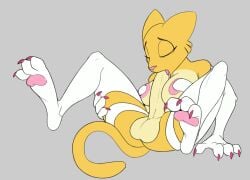 1futa 2018 3_toes 4_fingers anthro areola auto_penis_lick autofellatio balls big_areola big_breasts big_penis biped breasts capcom claws closed_eyes colored colored_nails cosplay darkstalkers erection eyelashes feet felicia_(darkstalkers) felicia_(darkstalkers)_(cosplay) felid fingers flexible fur futa_only futanari genitals grey_background gynomorph hand_on_leg hand_on_thigh humanoid_genitalia humanoid_penis intersex katia_managan khajiit large_breasts large_penis licking mammal masturbation microsoft nails nipples nude open_mouth oral oral_masturbation pawpads paws penile penile_masturbation penis pink_claws pink_nipples pink_nose pink_pawpads pink_penis_tip pink_tongue prequel_adventure self_lick simple_background sitting solo spread_legs spreading tail the_elder_scrolls third-party_edit toe_claws toes tongue tongue_out yellow_body yellow_fur yellow_tail zokva