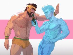 bobby drake from marvel by thedamnthinguy