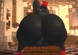 1boy 1boy1girl 1girls 2026 3d 3d_animation ass balls big_balls big_breasts big_butt big_penis black_body black_fur blue_eyes blue_penis breasts bubble_ass bubble_butt enderman female gigantic_butt hat hb_(hb_the_ender) hbtheender huge_ass huge_breasts huge_butt huge_cock larger_female male male_on_female minecraft music naked naked_female naked_male penis pink_eyes pink_hair red_hat rosse_(stemingbunbun) smaller_male smile sound tagme video voluptuous voluptuous_female
