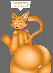 ass back_view balls_behind_legs balls_behind_the_ass bratti_(gremlingrounded) bubble_butt cat_tail felid feline felis femboy furry living_doll lovedoll_toy_factory male plushie pointy_ears seductive sex_toy testicles thick_thighs whiskers