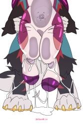 absurd_res against_surface ambiguous_gender animate_inanimate anthro ash_(pandashk) ass belly belly_expansion belly_inflation big_belly big_feet bodily_fluids canid canine canis cum cum_inside cum_on_feet cum_on_ground dangling_legs deer digital_media_(artwork) dominant dominant_male duo ejaculation expansion feet from_behind_position genital_fluids glistening glistening_body handles_on_hips hands_on_legs hands_on_thighs hi_res hooves inflatable inflation ko_(character) leg_cropped_sex legs_in_air living_inflatable male male/male male_penetrating mammal nude on_glass orgasm pandashk penetration pool_toy sex simple_background standing standing_sex submissive tail thick_thighs thigh_sex toes translucent translucent_body valve_(mechanical) wolf