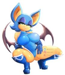 2d 2d_(artwork) 2d_artwork bat_ears bat_wings big_breasts big_titties blue_eyes blue_mask branuzzz breasts_bigger_than_head busty busty_female eyelashes eyeshadow gloves half-closed_eyes high_heels hourglass_figure large_breasts latex_clothing mask masked masked_female rouge_the_bat rouge_the_bat_(dominatrix) sega sonic_(series) sonic_adventure_2 sonic_the_hedgehog_(series) thick_ass thick_hips thick_legs thick_thighs thin_waist tight_clothing voluptuous voluptuous_anthro voluptuous_female wide_hips wide_thighs