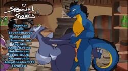 2_penises 2d_animation anal anal_fluids anal_sex animated anthro anthro_on_anthro anthro_penetrated anthro_penetrating anthro_penetrating_anthro anthrofied arm_grab arm_pull ass backboob balls big_balls big_breasts big_butt big_penis blue_body blush bodily_fluids breasts breasts_bigger_than_head cum cum_in_ass cum_in_pussy cum_inside detailed_background digital_media_(artwork) diphallia diphallism double_penetration dragon draykan_(character) duo erection exhibitionism felnara_(seii3) female female_penetrated first_person_view from_behind_position fur generation_2_pokemon genital_fluids genitals ghost_drawings hair horn huge_breasts huge_butt huge_cock legendary_pokemon long_playtime looking_at_viewer looking_back lugia male male/female male_penetrating male_penetrating_female mammal mature_female missionary_position motorcycle_position multi_genitalia multi_penis mythological_creature mythological_scalie mythology nintendo nipples nude nude_female nude_male open_mouth orgasm orgasm_face paired_penetration penetration penile penile_penetration penis penis_in_ass penis_in_vagina pokemon pokemon_(species) pokemorph public public_nudity public_sex scalie sex shadow_lugia side_view smile sound sound_effects standing standing_doggy_style standing_sex stomach_bulge tagme tail tail_wraps tavern thick_ass thick_thighs thrusting thrusting_into_ass thrusting_into_pussy tongue two-tone_body vaginal_fluids vaginal_penetration video voluptuous voluptuous_female vulva wide_hips wings wraps yellow_body