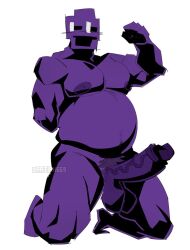 purple guy (fnaf) from five nights at freddy's by fleshpie669