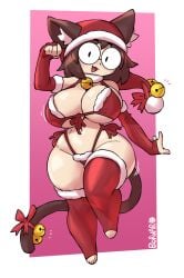2025 2d 2d_(artwork) 2d_artwork absurd_res absurdres animal_ear_fluff animal_ears animal_humanoid animal_tail artist_name bell bell_on_tail belly belly_button big_breasts big_hips big_thighs bikini bikini_bottom bikini_top black_eyes blush blush_lines borvar bra breasts brown_fur brown_hair cat_bell cat_ears cat_girl cat_humanoid cat_tail catbell catgirl child_bearing_hips christmas christmas_clothing christmas_hat christmas_headwear christmas_outfit clothed clothed_female clothing commission curvaceous curvaceous_body curvaceous_female curvaceous_figure curves curvy curvy_body curvy_female curvy_figure curvy_hips elbow_gloves feline female female_only fingerless_gloves full_body g-string glasses gloves hi_res highres huge_breasts huge_hips huge_thighs large_breasts large_hips large_thighs leggings legwear light-skinned_female light_skin lingerie long_gloves multicolored_fur navel original original_character panties revealing_clothes santa_hat short_hair shortstack skimpy skimpy_bikini skimpy_clothes skimpy_outfit slim slim_waist solo solo_female stockings stomach tail thick thick_hips thick_legs thick_thighs thigh_highs thighhighs thighs two-tone_fur voluptuous voluptuous_female waist watermark white_fur wide_hips