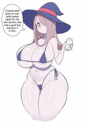 sucy manbavaran from little witch academia