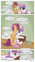 english_text my_little_pony scootaloo_(mlp) sweetie_belle_(mlp) tagme text url