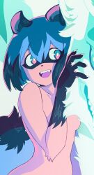 1girls brand_new_animal breasts completely_nude female michiru_kagemori nekocream nude studio_trigger tagme
