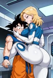 ai_generated ass ass_grab ass_worship big_ass busty cheating cheating_husband cheating_wife cheek_press crack_pairing crack_ship crossover dragon_ball dragon_ball_super dragon_ball_z eastern_and_western_character goku invisible_woman invisible_woman_(marvel_rivals) marvel_rivals netorare nice_ass ntr one_leg_up seductive_smile sexy son_goku squeezing_ass sue_richards sue_storm thick thick_ass thighs unfaithful