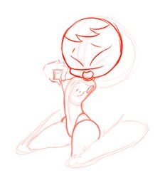 bondage female hair jenny_wakeman machine mechanical monochrome my_life_as_a_teenage_robot robot rough_sketch sex_toy sketch smooth_skin tagme velenor xj-9