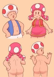 toad (mario) from mario (series) by compysteps