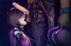 3d animated ball_licking ball_sucking borderlands borderlands_2 fugtrup handsome_jack mad_moxxi source_filmmaker